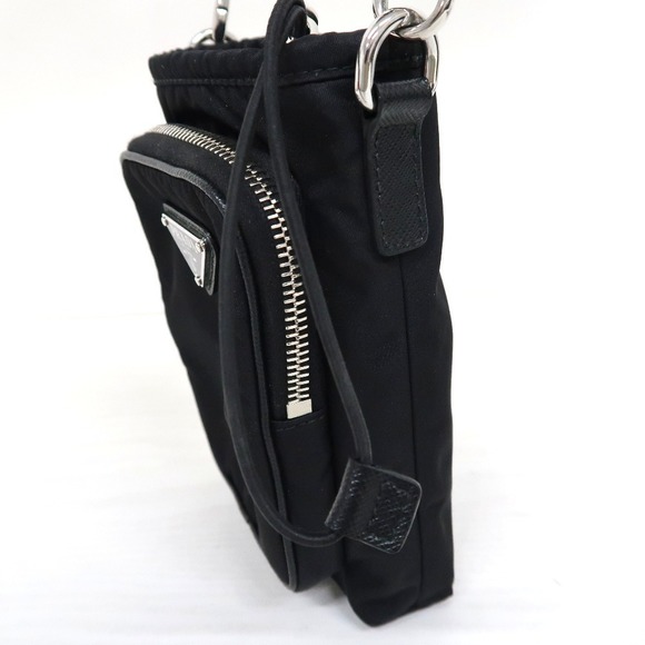 Prada Re Nylon Shoulder Smartphone Case Black - Picture 5 of 10